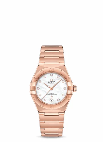 Omega Constellation Manhattan 29 Co-Axial Master Chronometer Sedna Gold / MOP 131.50.29.20.55.001 (13150292055001)